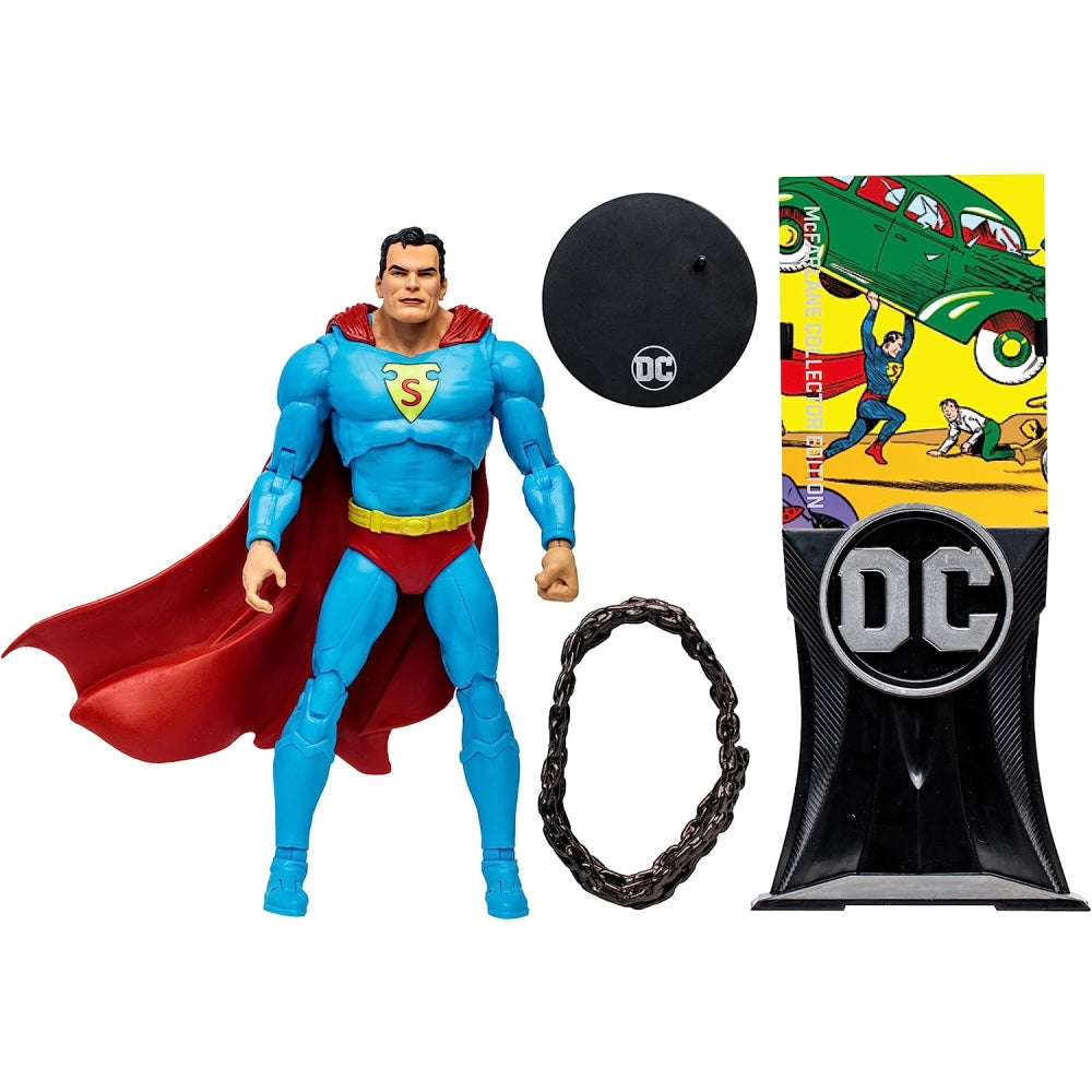DC McFarlane Collector Edition Wave 1 Superman Action Comics #1 7-Inch Scale Action Figure