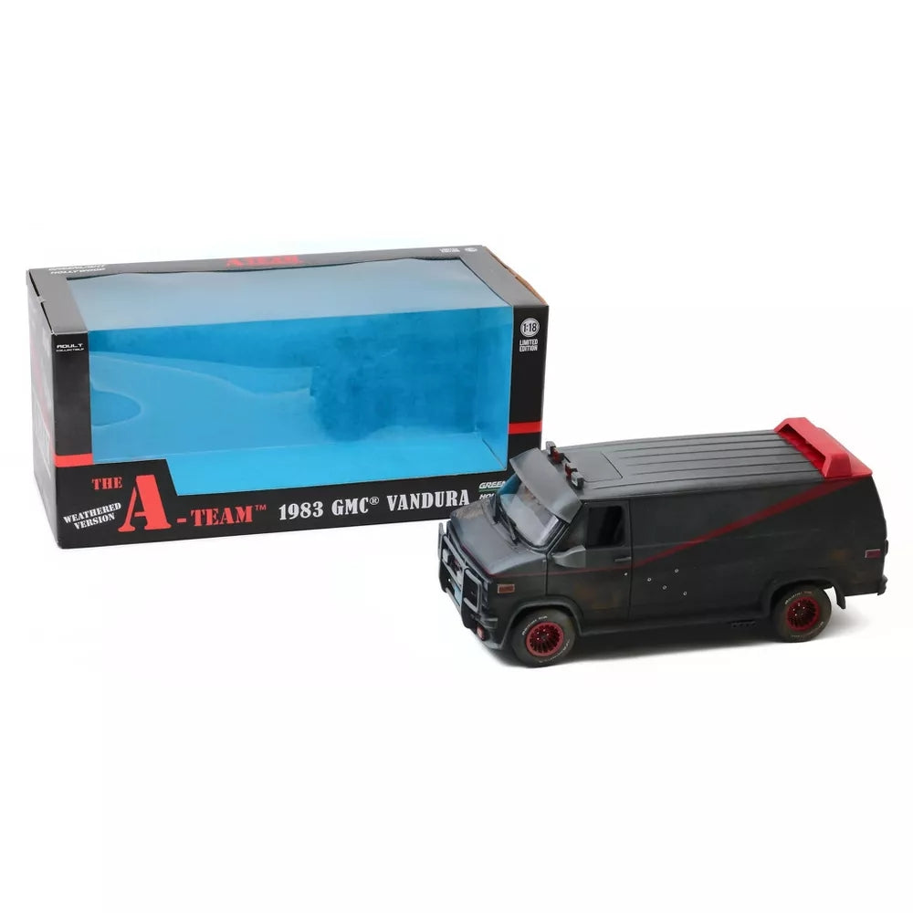 Greenlight - Hollywood The A-Team™ GMC® Vandura Weathered Version with Bullet Holes