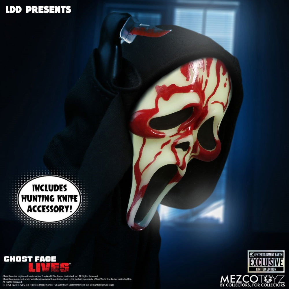 LDD Present Ghost Face Bloody Glow-in-the-Dark Edition 10-Inch Doll