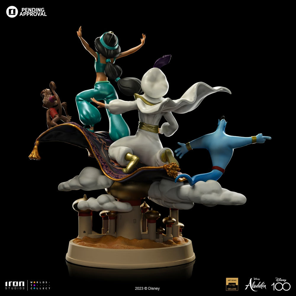 Aladdin and Jasmine Deluxe - Disney 100TH - Aladdin - Art Scale 1/10