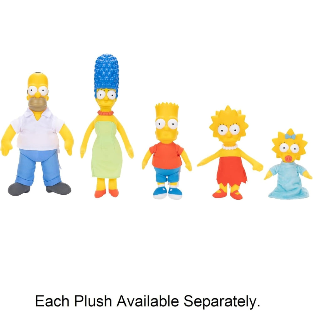 The Simpsons Licensed Plush Toy — Assorted Character Collectible Plush