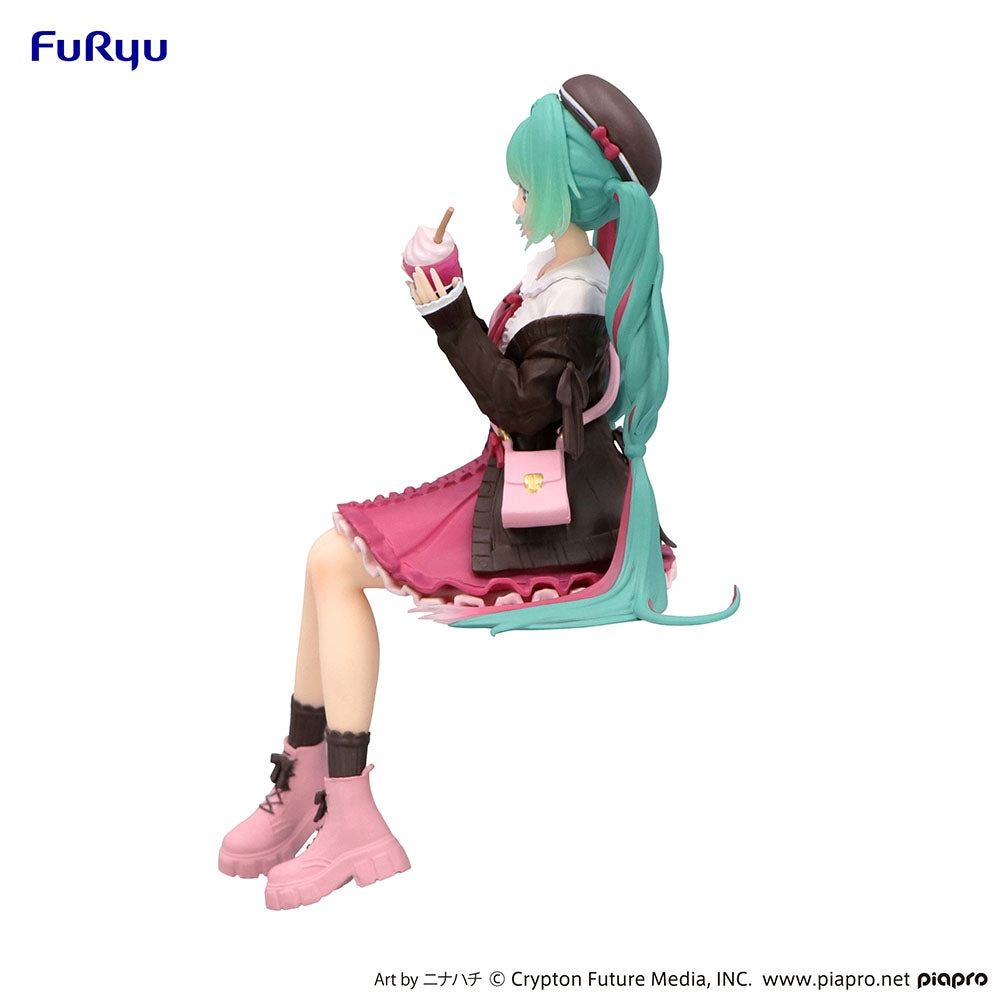 Hatsune Miku - Noodle Stopper Figure - Autumn Date Pink Color Version