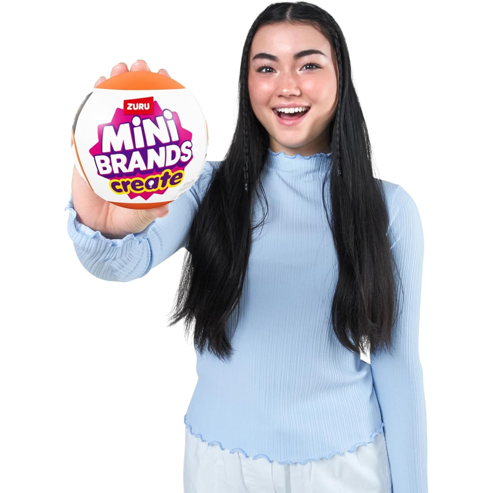 Mini Brands Create MasterChef Series 1 Capsule – ZURU Real Miniature MasterChef Collectible Toy (Mystery Capsule)