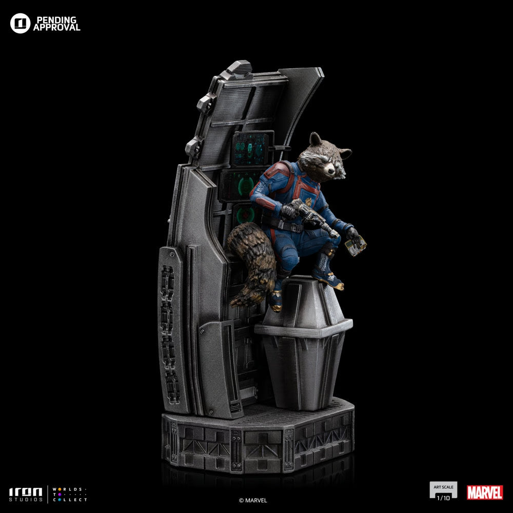Statue Rocket Raccoon - Guardians of the Galaxy 3 - Art Scale 1/10