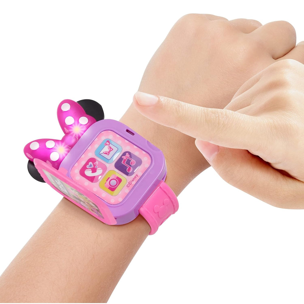 Minnie Mouse Play Smart Watch, Officially Licensed Kids Toys for Ages 3 and Up