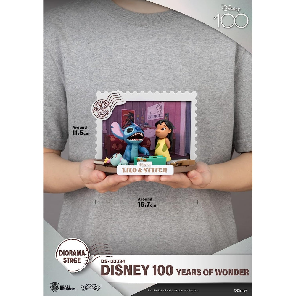 Disney 100 Years of Wonder: Lilo &amp; Stitch DS-134 D-Stage Statue