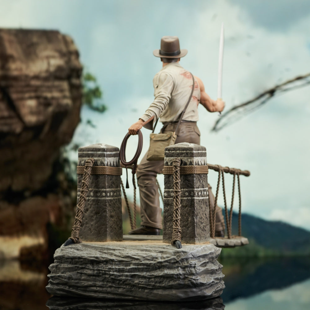 Indiana Jones and The Temple of Doom: Rope Bridge Deluxe Gallery Statue
