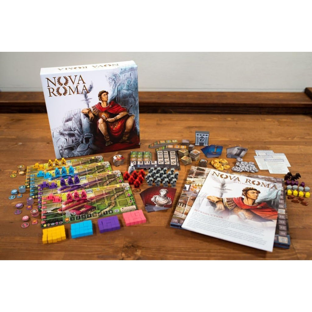 Nova Roma: Emperor Constantine Builds The New Roman Empire Board Game