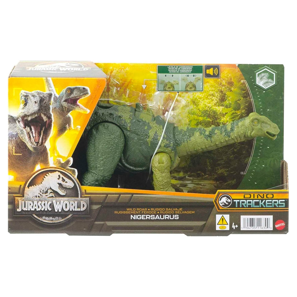 Jurassic World Wild Roar Nigersaurus Action Figure