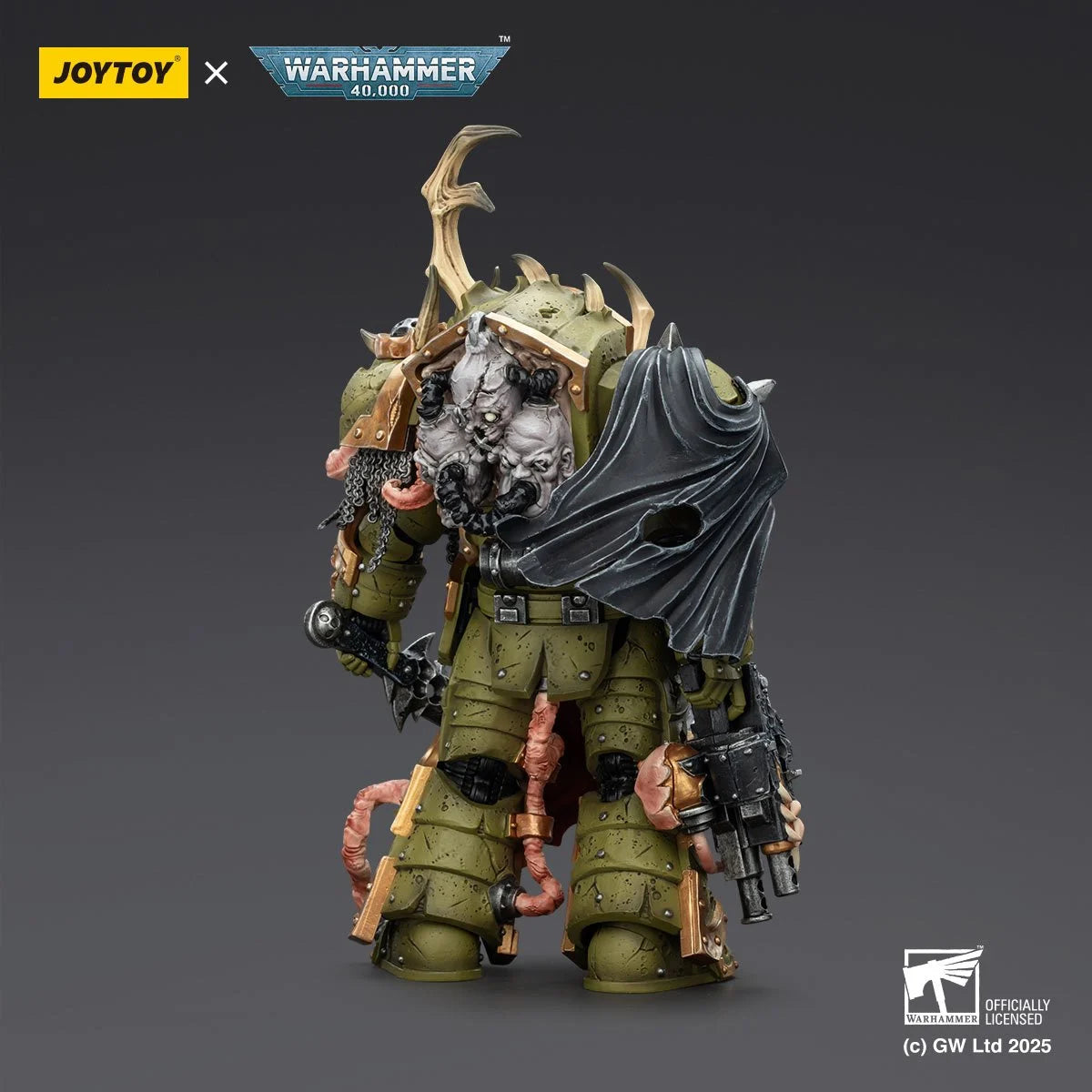 Joy Toy Warhammer 40K Death Guard Blightlord Terminator Combi-Bolter Figure