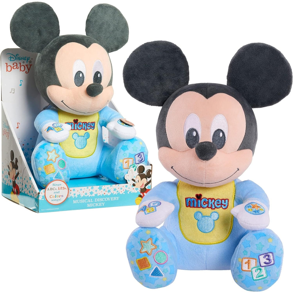 Disney Baby Musical Discovery Plush Mickey Mouse