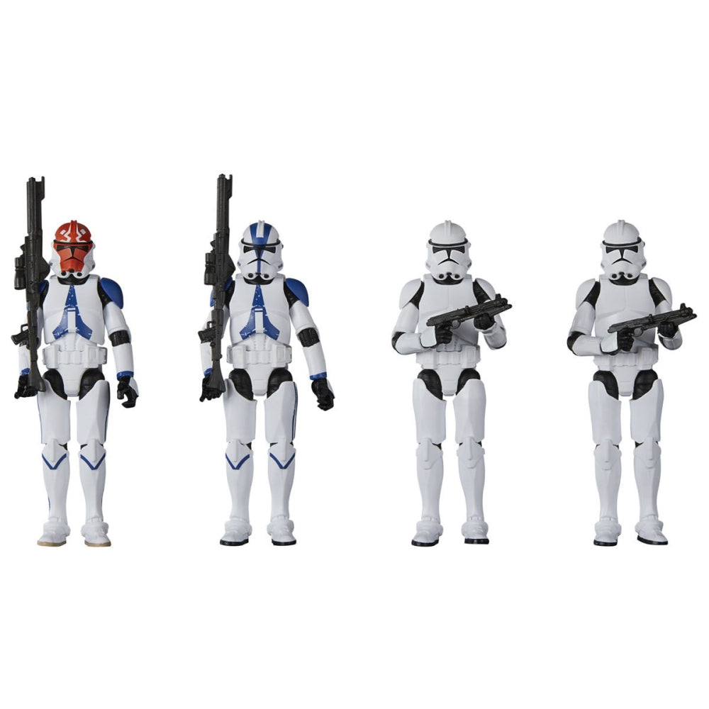 Star Wars The Vintage Collection Phase II Clone Trooper 3 3/4-Inch Action Figure 4-Pack