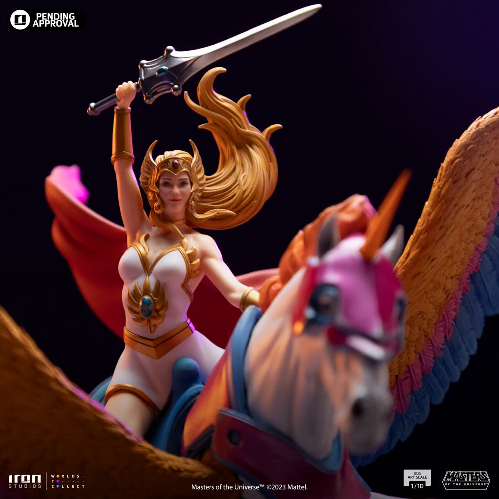 Statue She-Ra and Swiftwind - MOTU - Art Scale 1/10