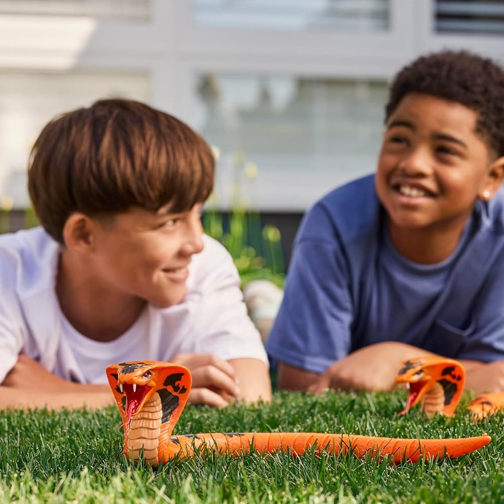 Robo Alive King Cobra by ZURU – Battery Powered Robotic Moving Snake Toy (Ages 3+)