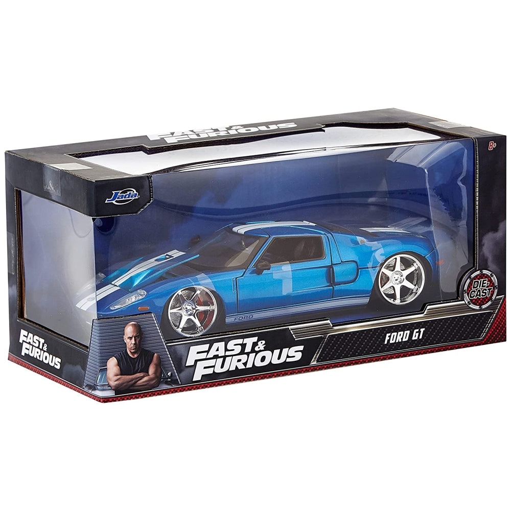 Fast &amp; Furious 1:24 2005 Ford GT Die-cast Car, Toys for Kids and Adults