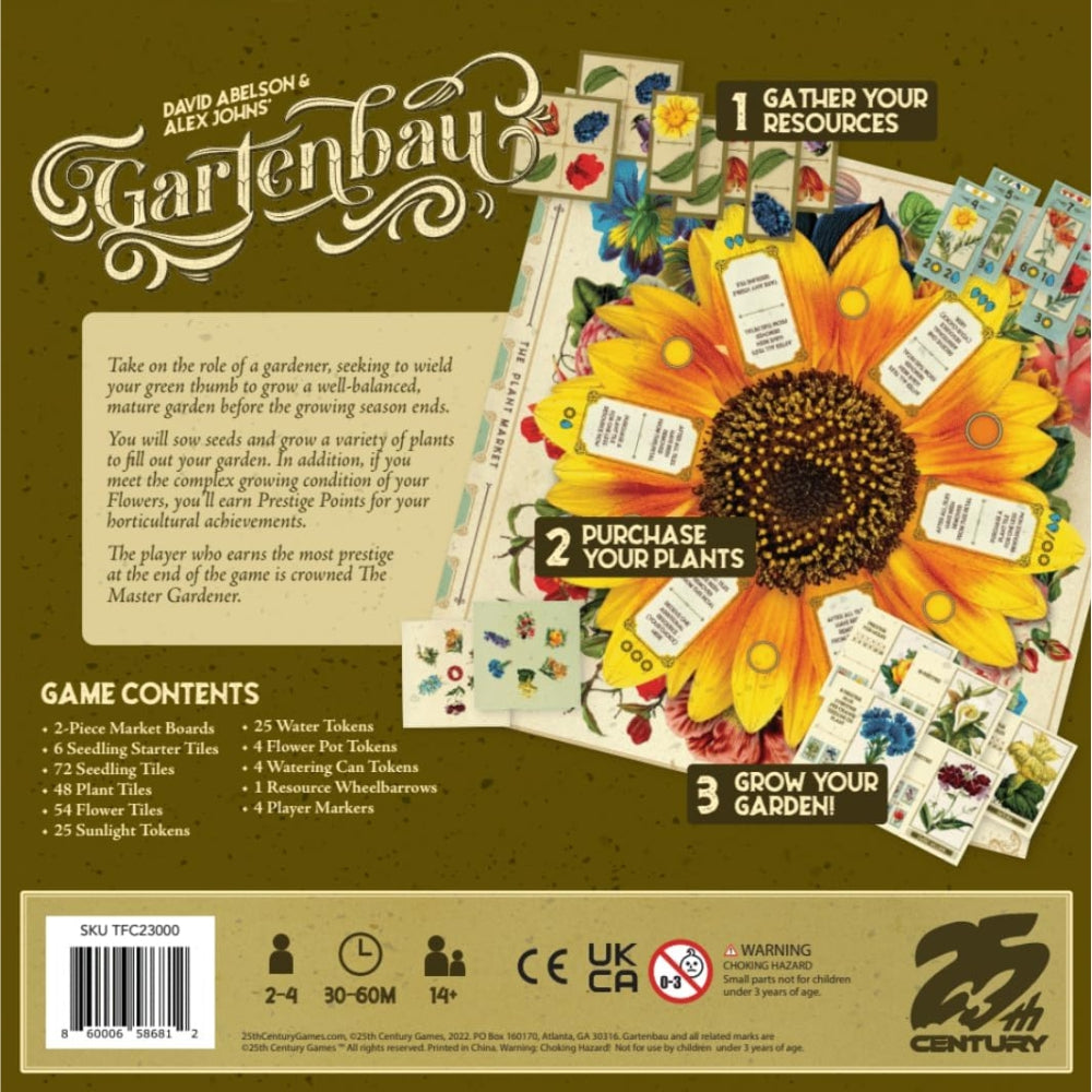 Gartenbau by 25th Century Games, Strategy Board Game