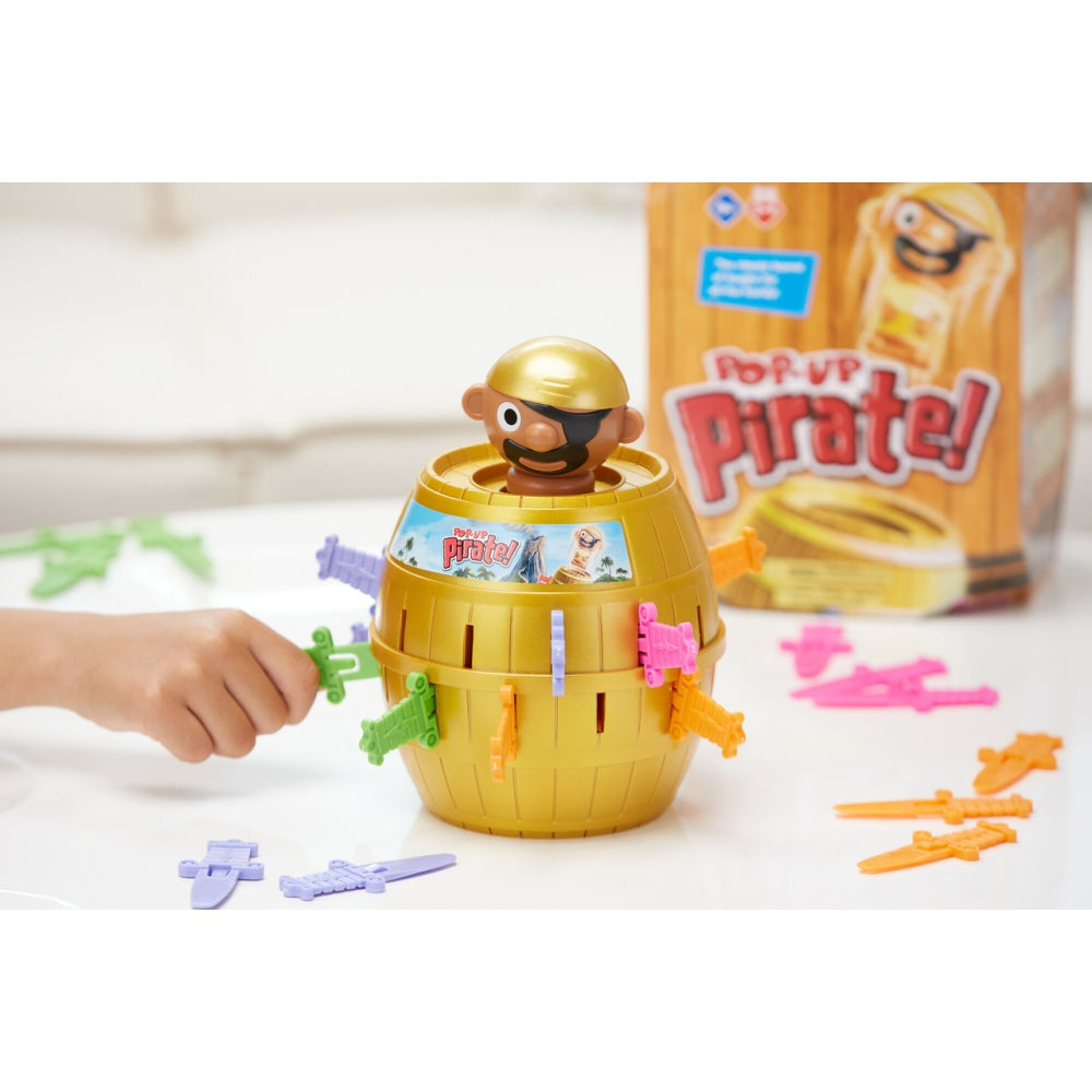 TOMY Games Pop-Up Pirate Kids Game for Ages 4 Years and Up