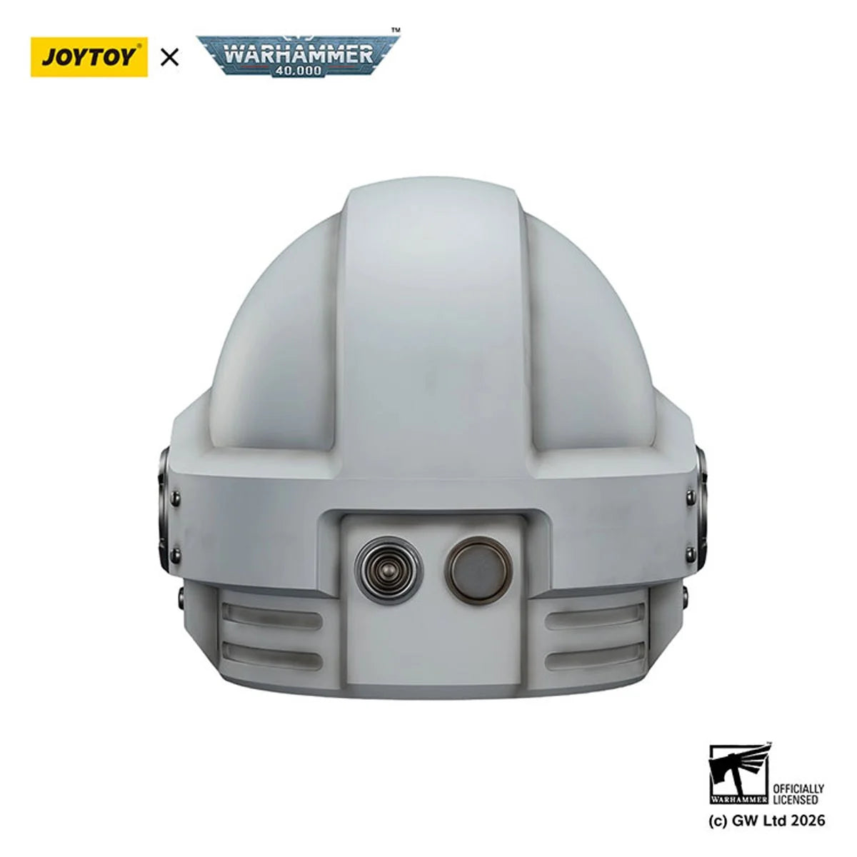 Joy Toy Warhammer 40K White Scars MKX Helmet 1:1 Scale Roleplay Prop Replica with Light-Up Feature