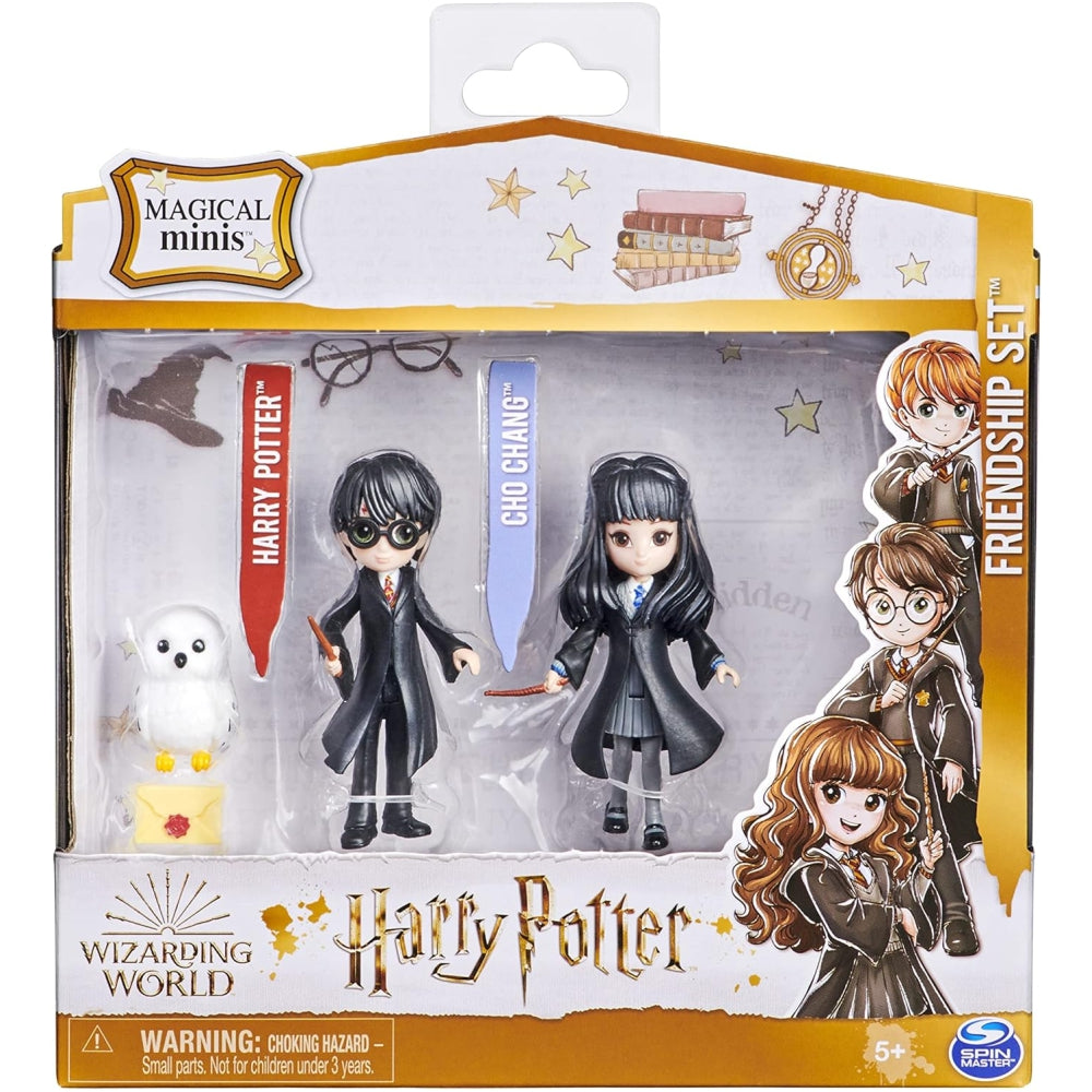 Wizarding World, Magical Minis Harry Potter and Cho Chang Friendship Set with Creature
