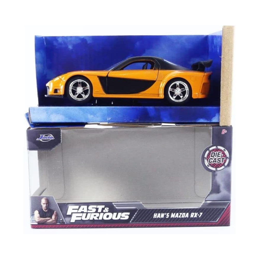 Jada Toys - 98338R - Mazda RX-7 Fast and Furious de 1995 - Escala 1/24 Jada Toys - 98338R - Mazda RX-7 Fast and Furious de 1995 - Escala 1/24