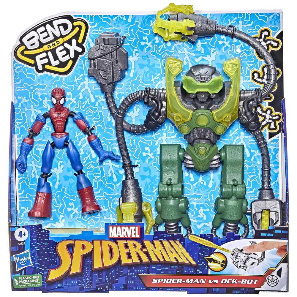 Marvel Bend and Flex Spider-Man Vs. Ock-Bot