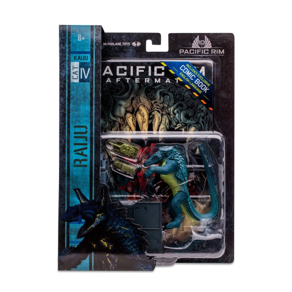 Pacific Rim Kaiju Wave 1 4-Inch Scale Action Figure with Comic Book Case of 8