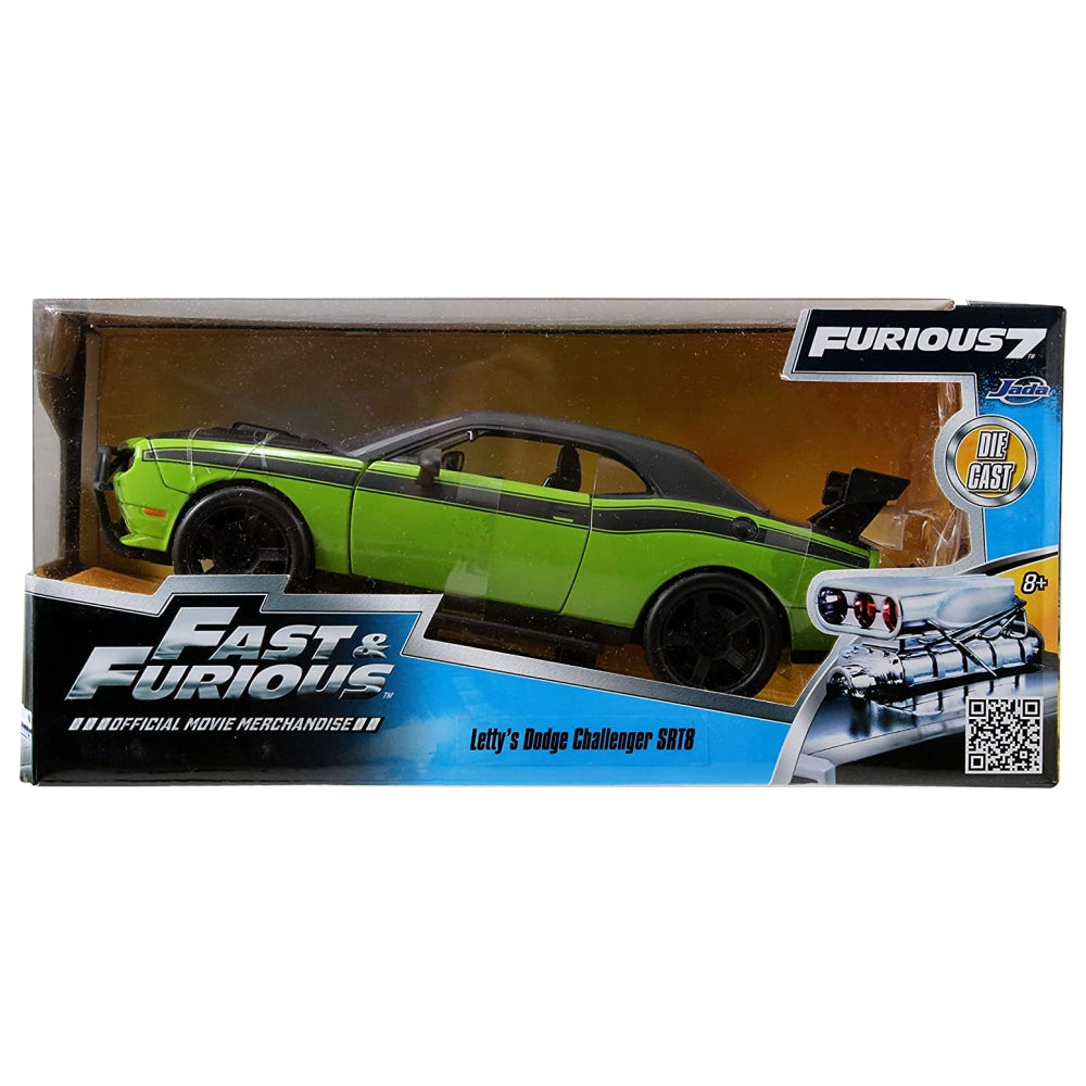 Fast &amp; Furious Dodge Challenger Off Road 1:24 Diecast By Jada Toys