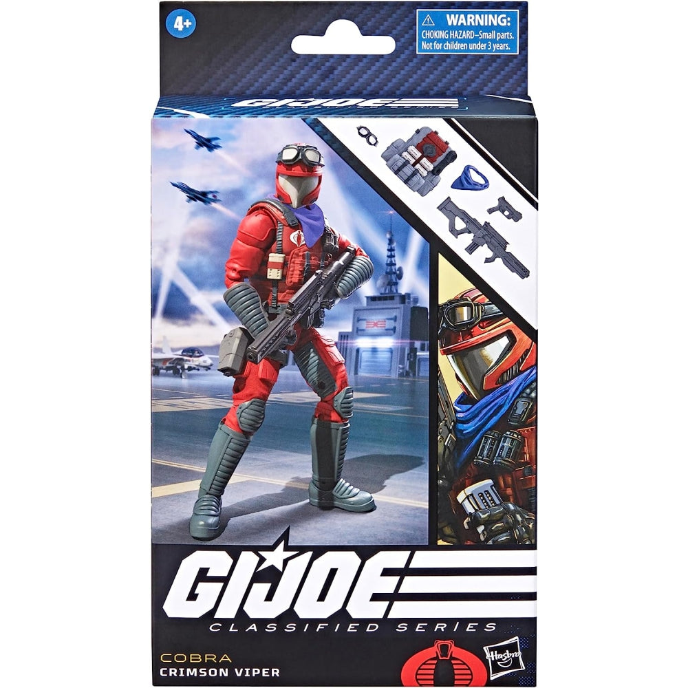 G.I. Joe Classified Series Cobra Crimson Viper 6-Inch Action Figure