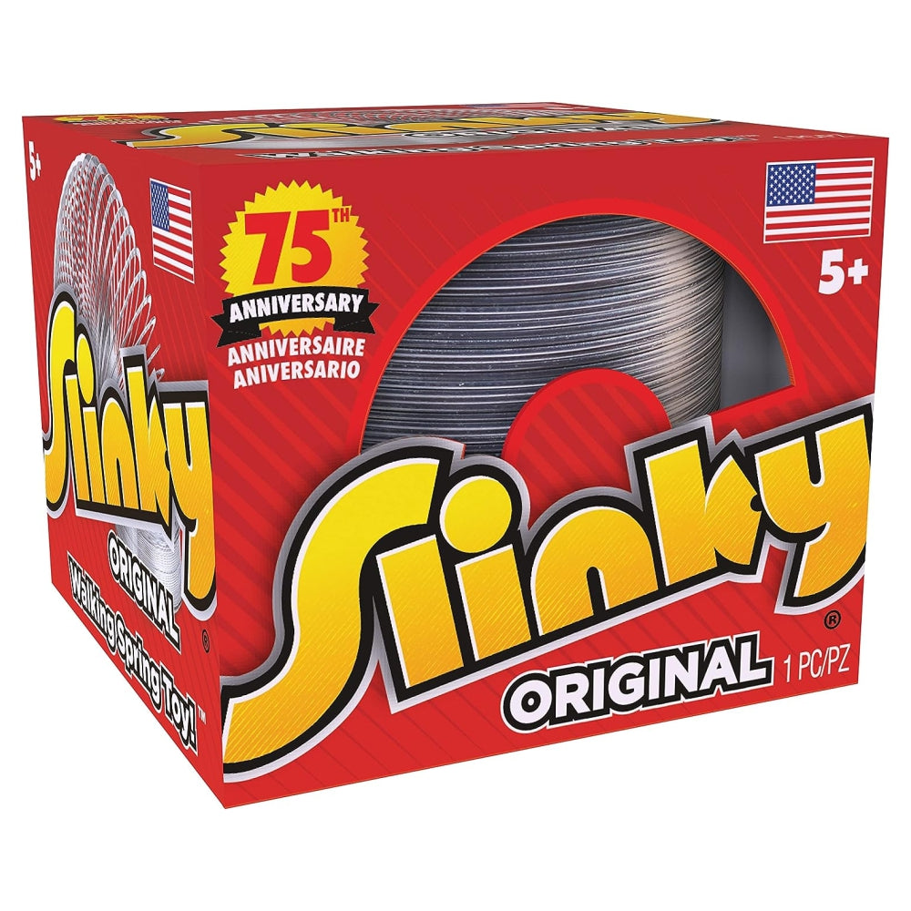 The Original Slinky Walking Spring Toy, Kids Toys for Ages 5 Up by Just Play