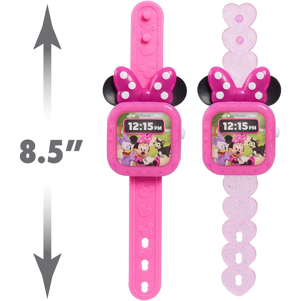 Minnie Bow-Tique Why Hello Pretend Play Cell Phone, Lights and Sounds, Kids Toys for Ages 3 and Up
