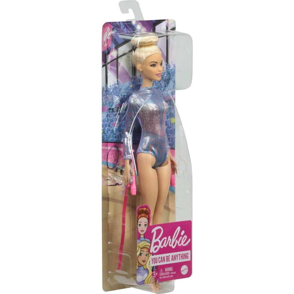 Barbie Rhythmic Gymnast Fashion Doll with Blonde Hair &amp; Brown Eyes