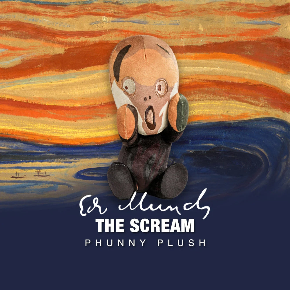 Edvard Munch&#39;s The Scream Phunny Plush