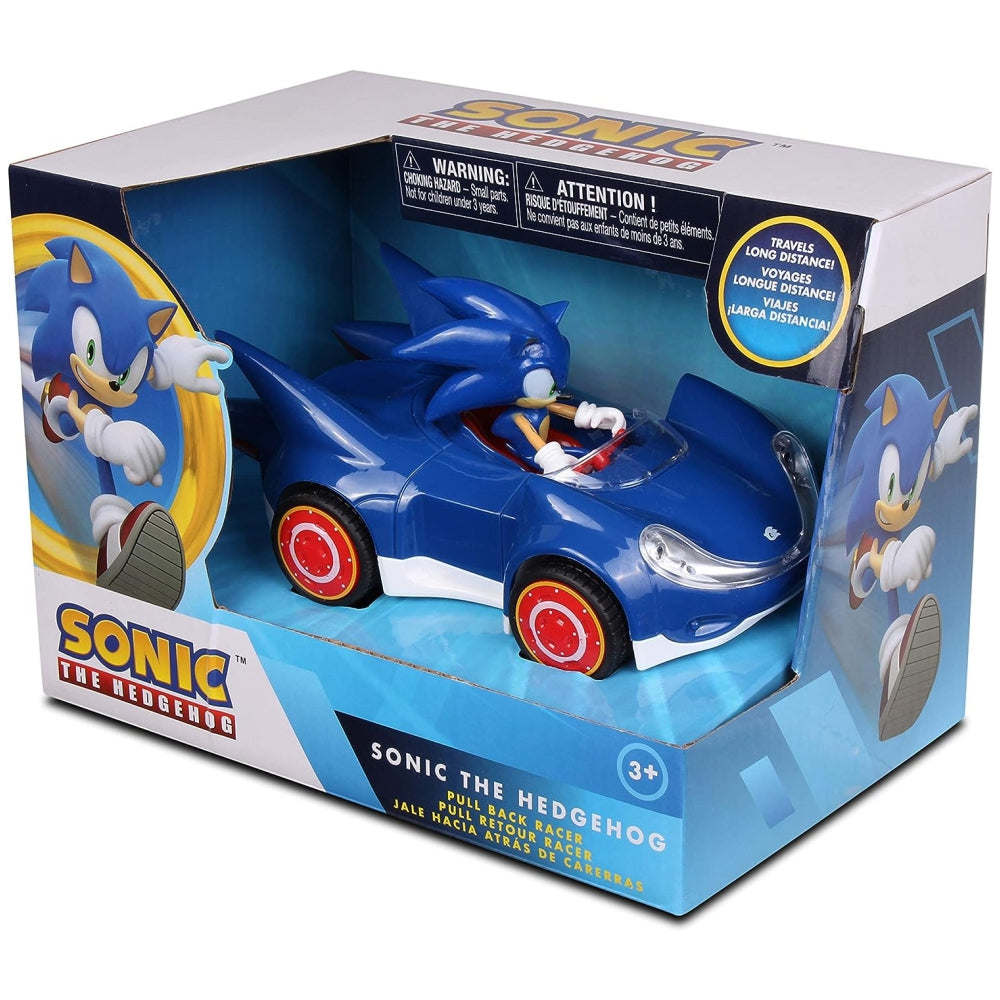 NKOK Sonic The Hedgehog All Stars Racing Pull Back Action Toy