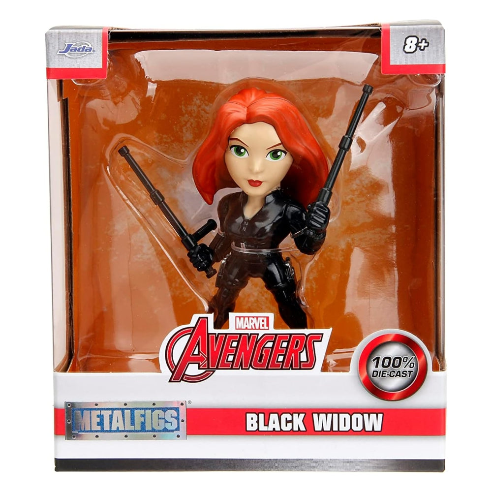 Jada Toys Marvel 4&#39;&#39; Black Widow Die-cast Figure