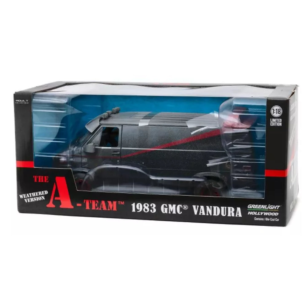 Greenlight - Hollywood The A-Team™ GMC® Vandura Weathered Version with Bullet Holes