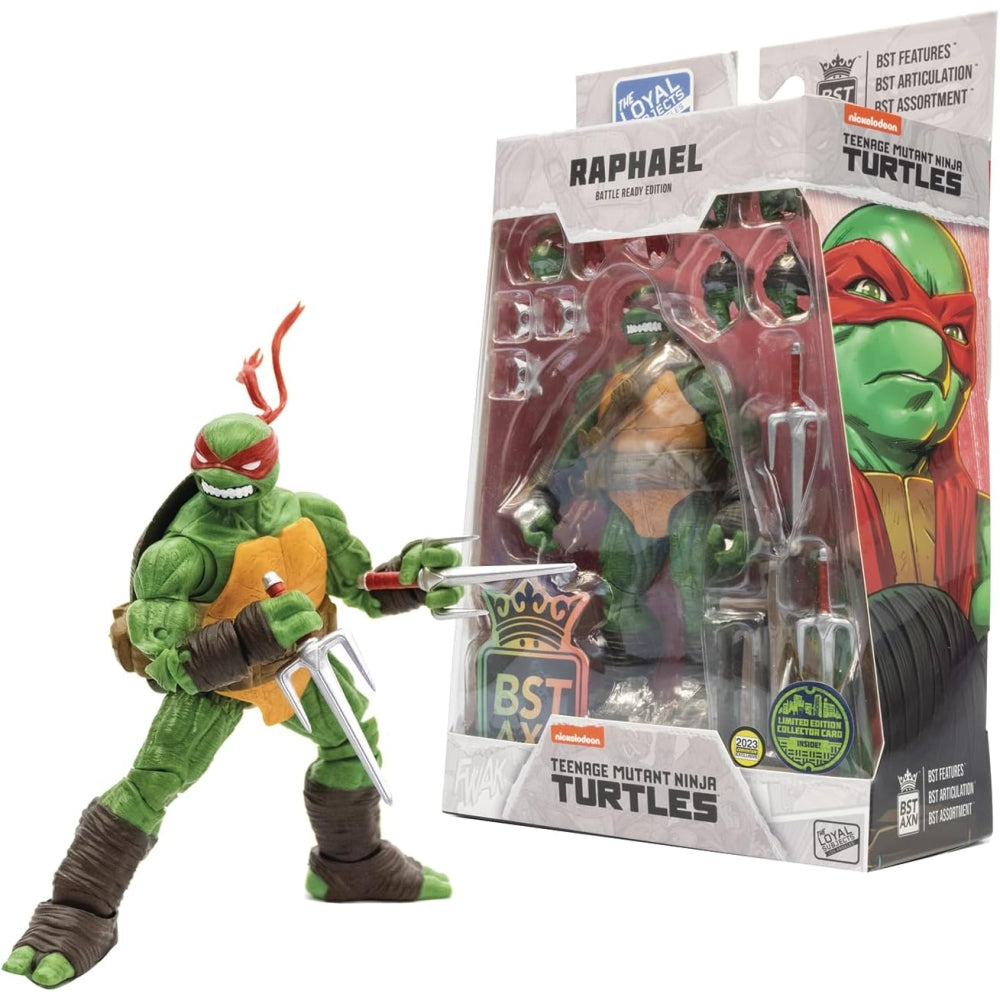 Teenage Mutant Ninja Turtles: Raphael (Battle Ready Ver.) BST AXN 5-Inch Action Figure