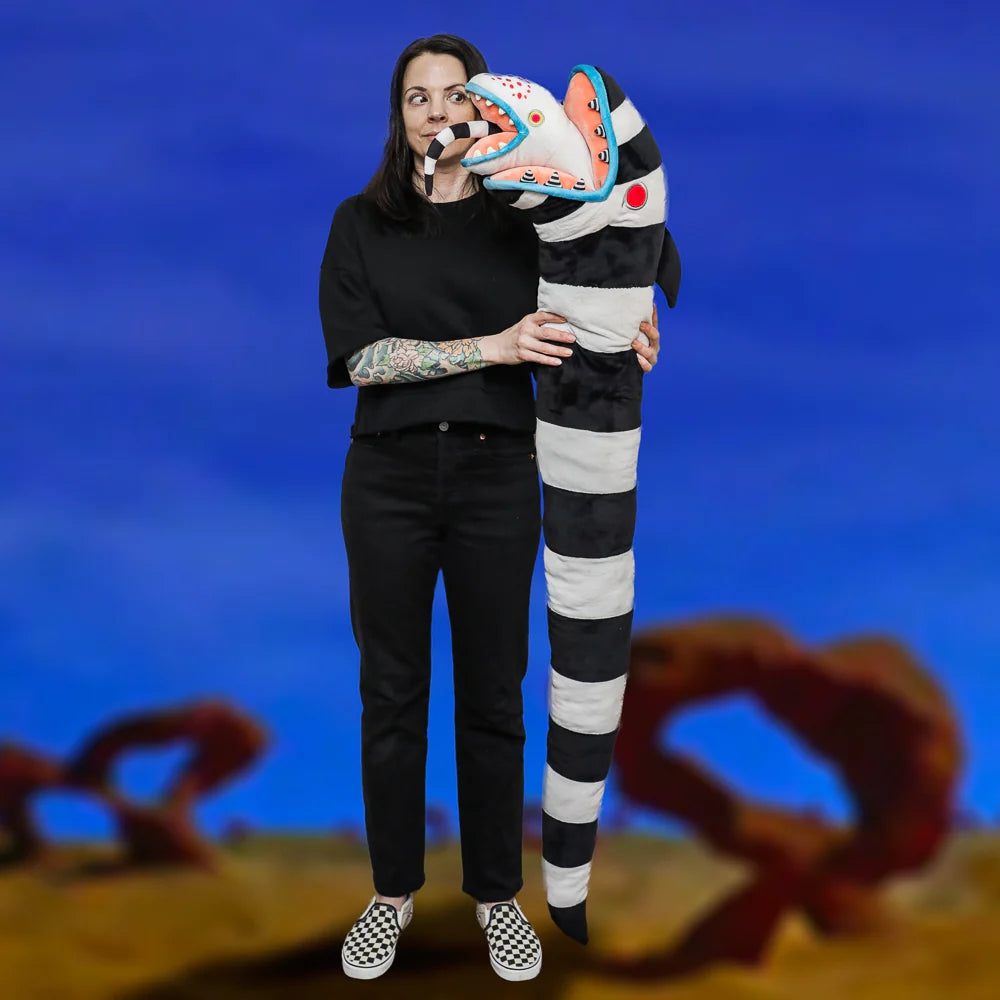 Beetlejuice Beetlejuice- Sandworm 5-Foot Plush