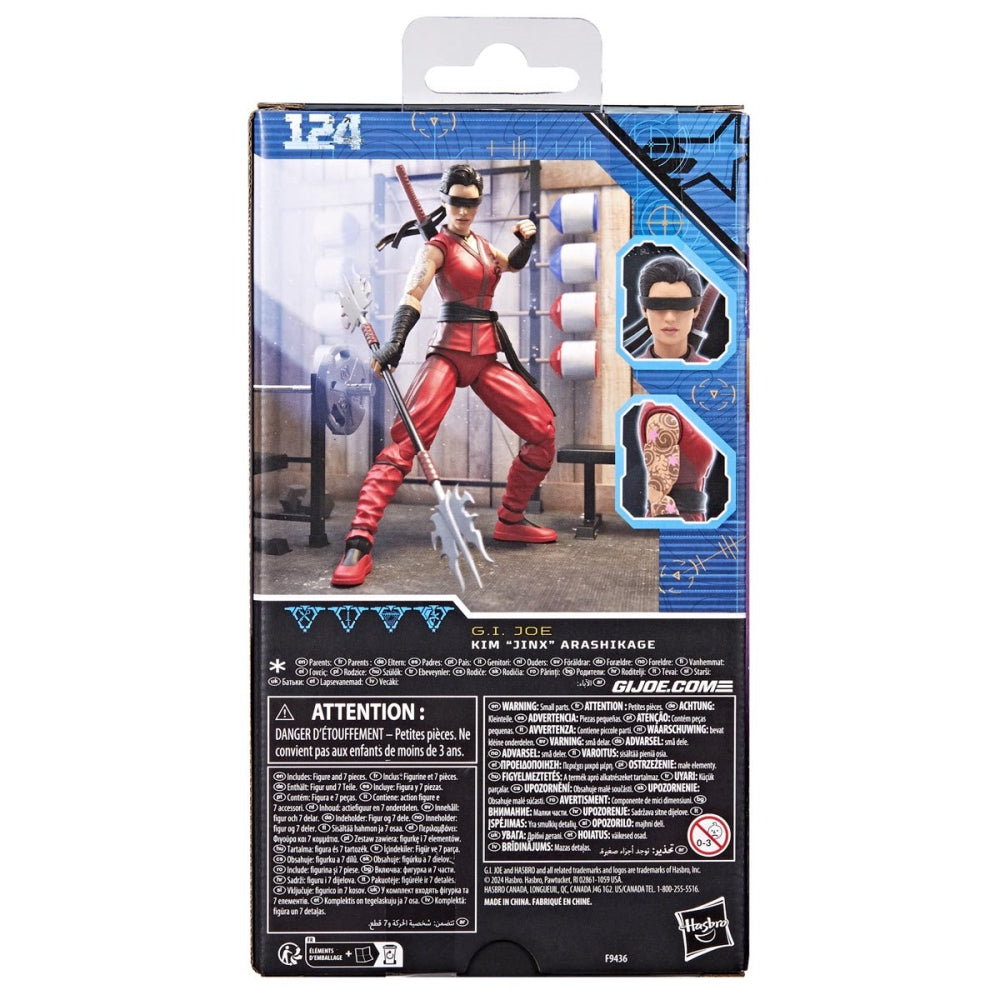 G.I. Joe Classified Series Kim Jinx Arashikage 6-Inch Action Figure
