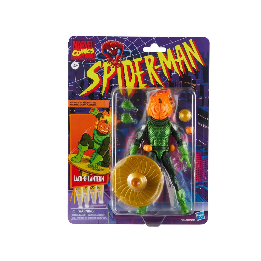 Spider-Man Marvel Legends Comic 6-inch Jack O&#39;Lantern Action Figure