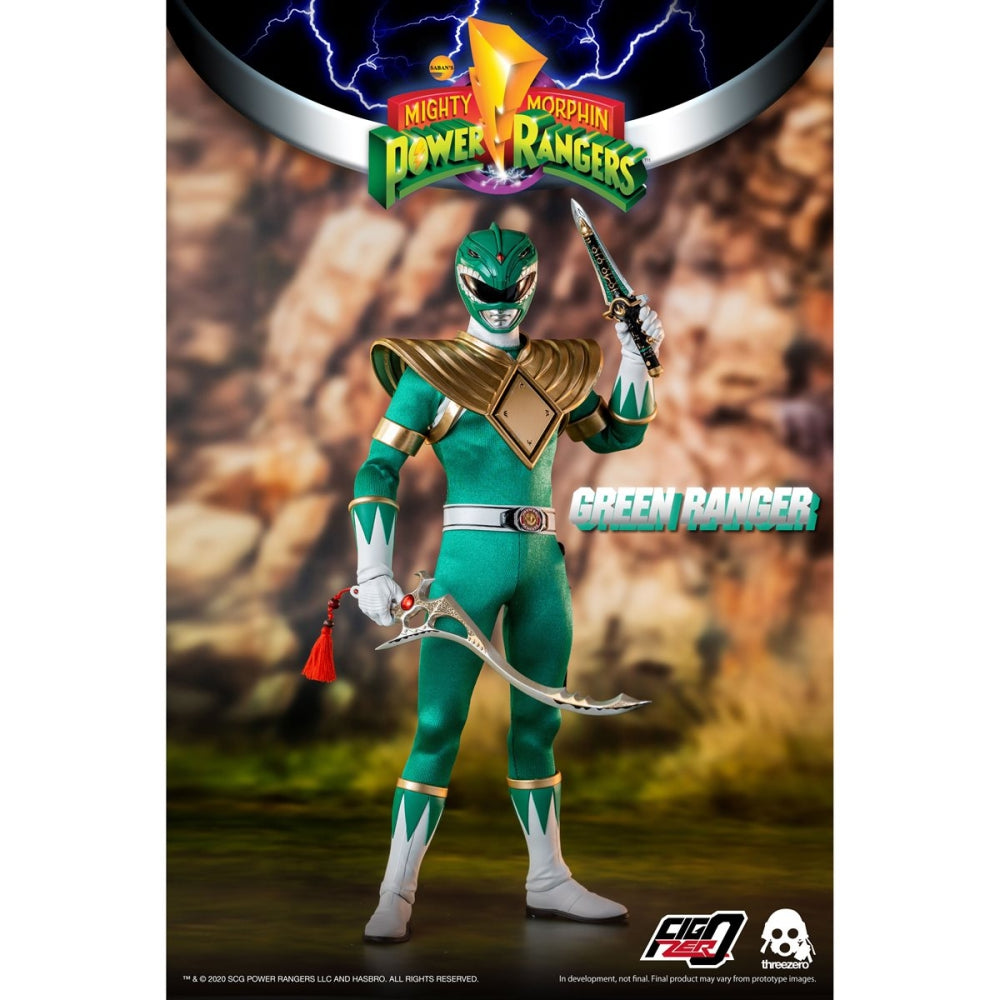 Mighty Morphin Power Rangers Green Ranger FigZero 1:6 Scale Action Figure