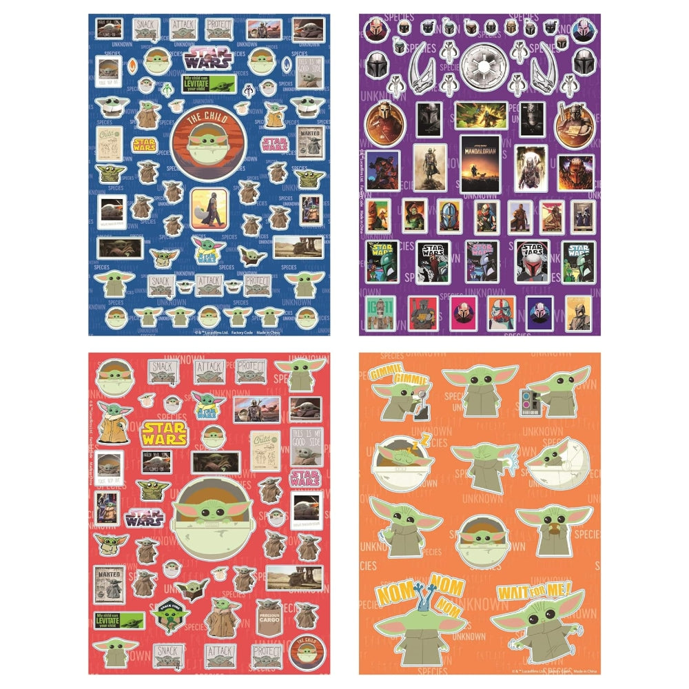 Star Wars The Mandalorian Baby Yoda Mega Art Set – Giant Kids Art & Coloring Kit