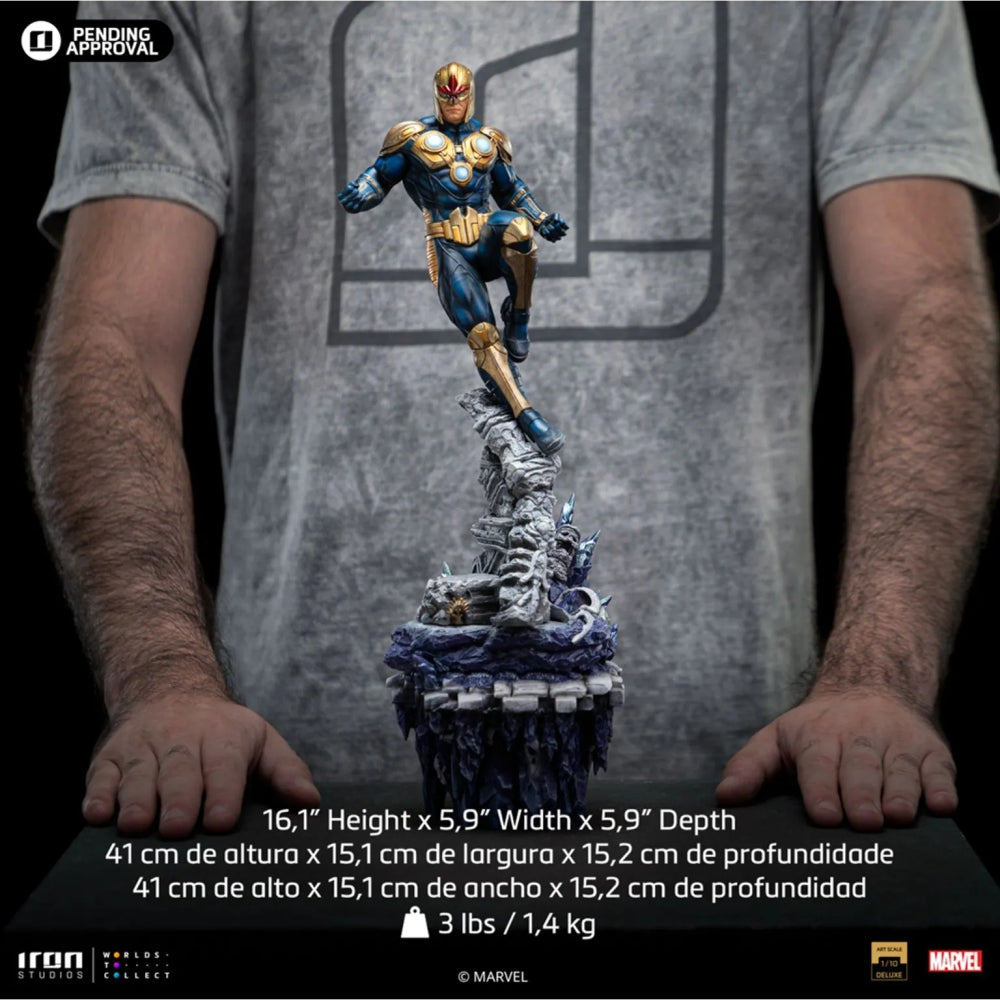 Statue Nova Deluxe - Infinity Gauntlet Diorama - Marvel - Art Scale 1/10