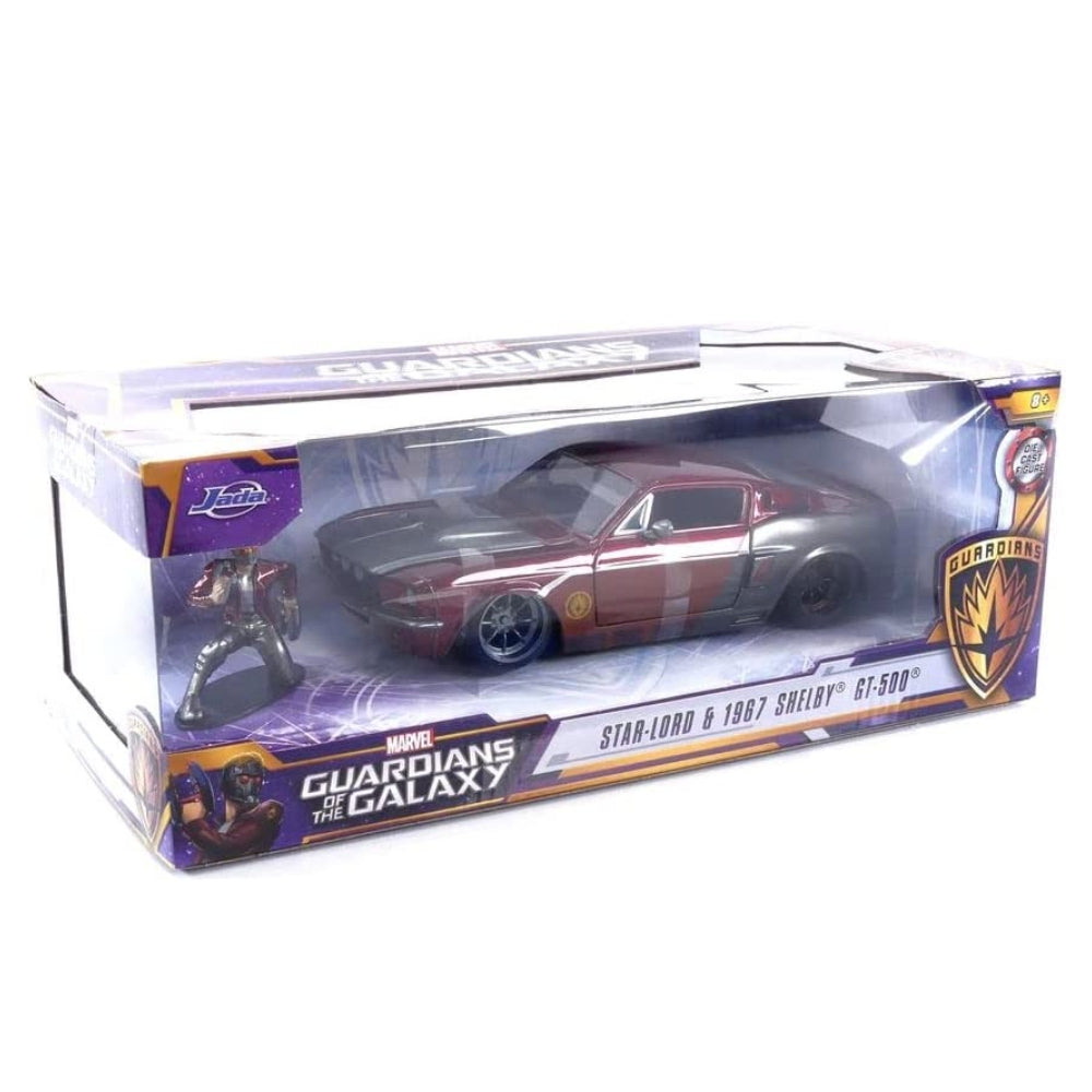 Jada Toys Marvel Guardians of The Galaxy 1:24 1967 Shelby GT500 Die-cast  Car