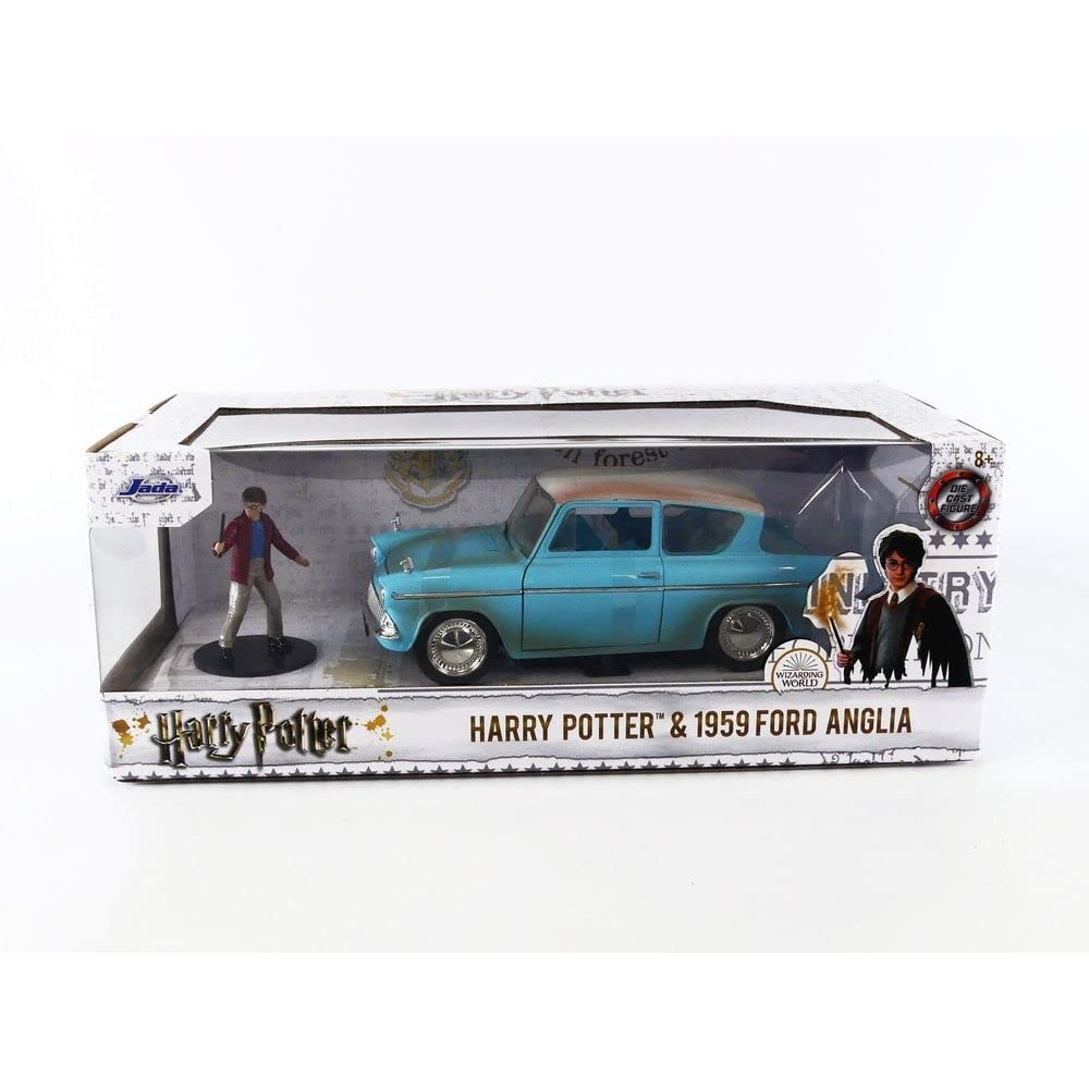 Jada Toys 1:24 Harry Potter and 1959 Ford Anglia Die-Cast Vehicle