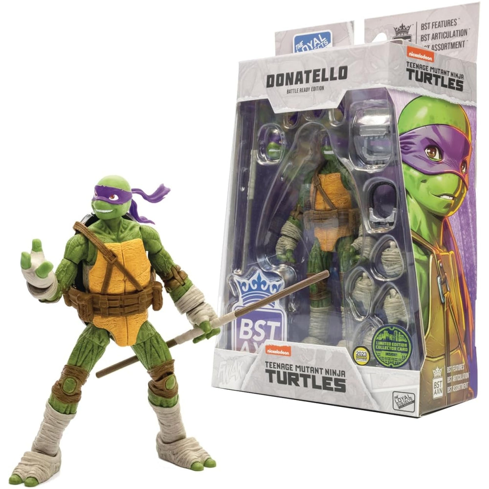 Teenage Mutant Ninja Turtles: Donatello (Battle Ready Ver.) BST AXN 5-Inch Action Figure