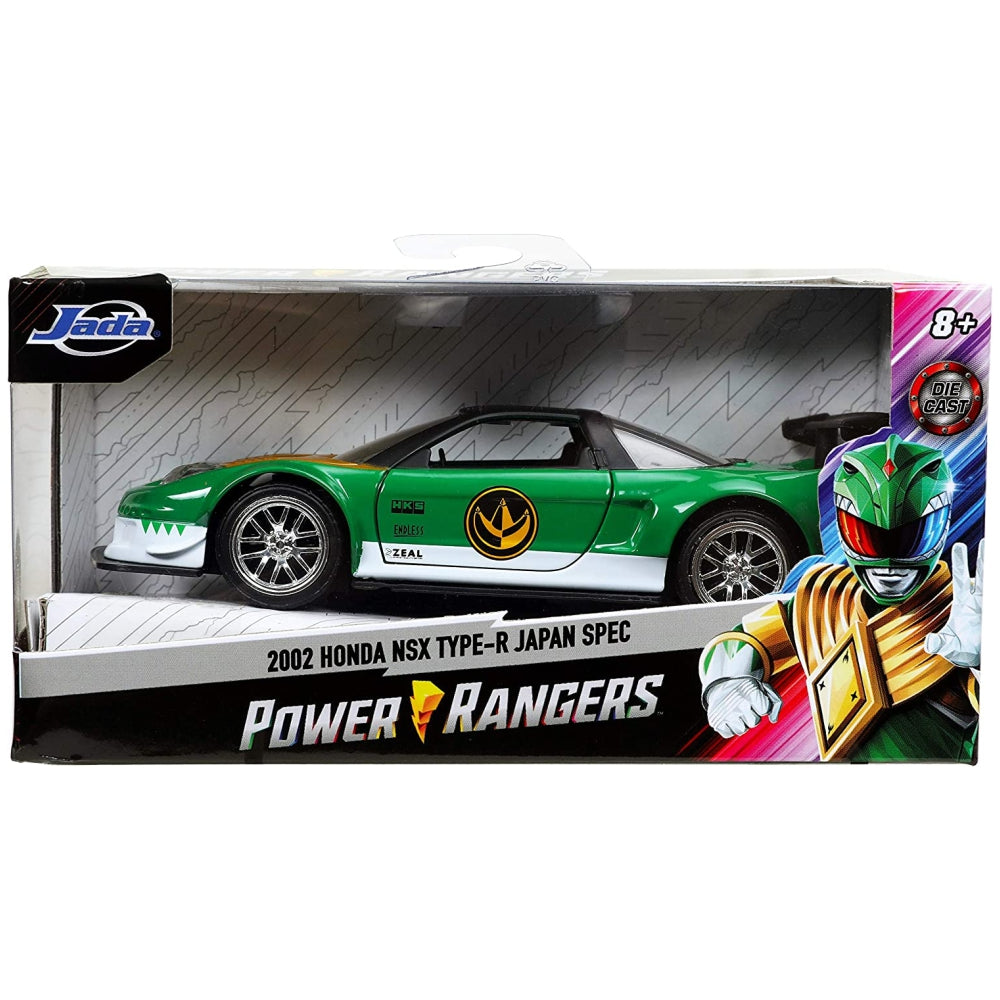 Jada Toys Power Rangers 1:32 Green Ranger 2002 Honda NSX Type-R