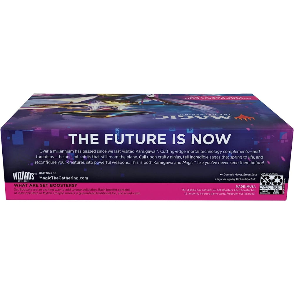 Magic The Gathering Kamigawa: Neon Dynasty Set Booster Box | 30 Packs - Retroversetoys Magic The Gathering Kamigawa: Neon Dynasty Set Booster Box | 30 Packs - Retroversetoys