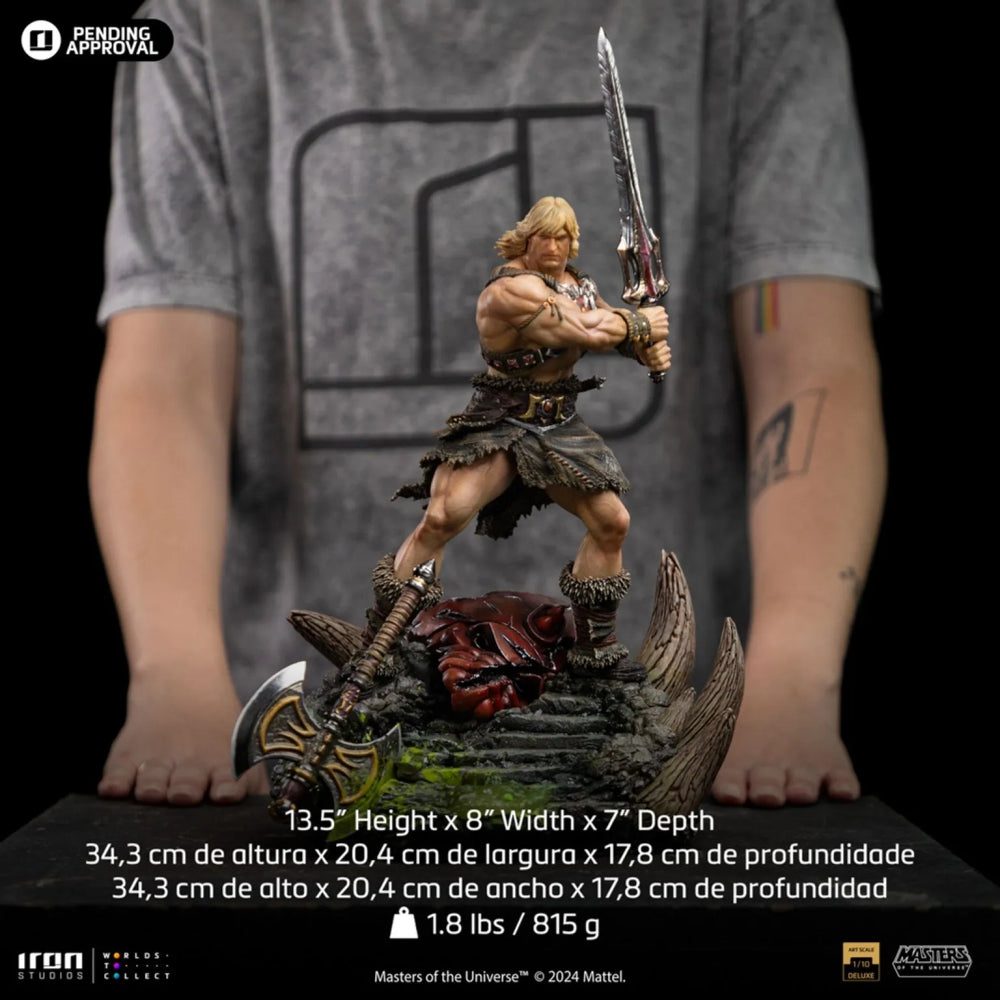 He-Man Unleashed - Masters of the Universe - Art Scale 1/10