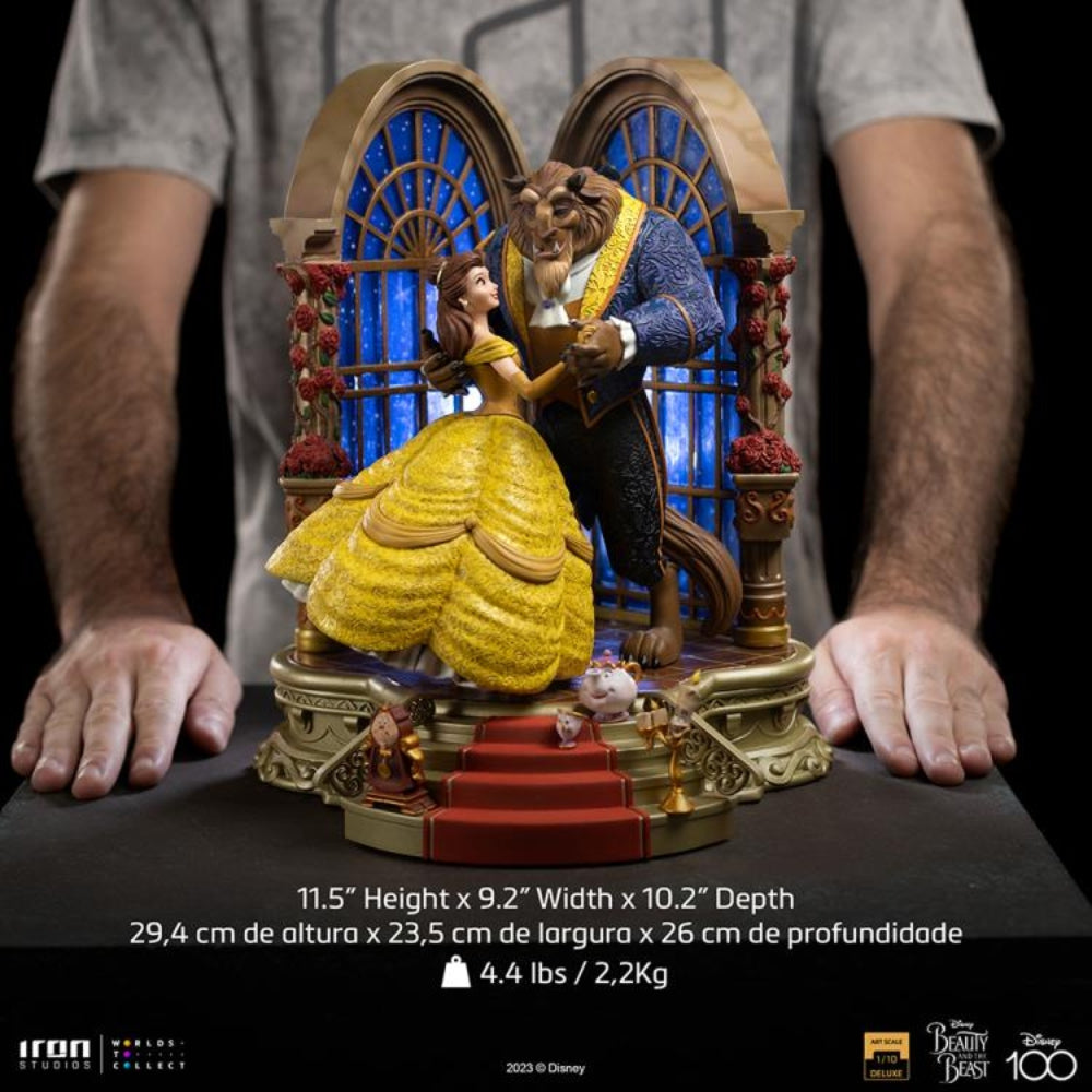 Disney Beauty and the Beast 1/10 Deluxe Art Scale Limited Edition Statue