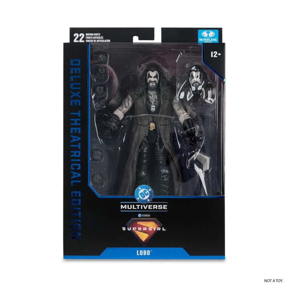 DC Multiverse Lobo Deluxe Theatrical Edition 7-Inch Action Figure – Supergirl Movie Wave 4